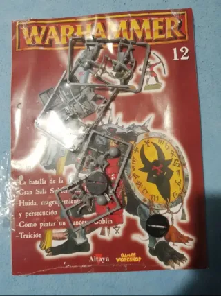 Fasciculo 12 de Warhammer más 6 figuras plástico