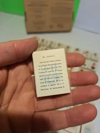 70 Cajas de cerillas de futbol años 60 perfects