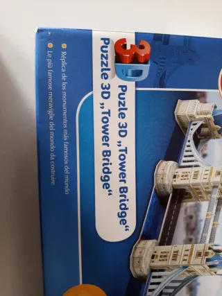 Puzzle 3D Tower Bridge 38 piezas
