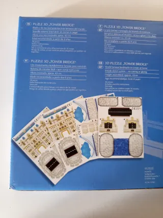 Puzzle 3D Tower Bridge 38 piezas