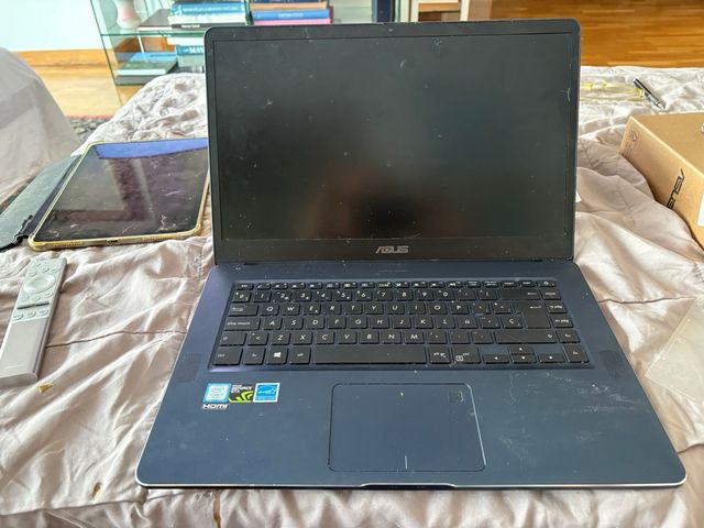 Portátil ASUS Negro/Azul Marino