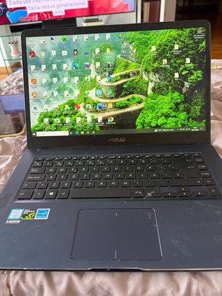 Portátil ASUS Negro/Azul Marino