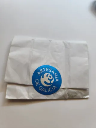 Collar concha dorado Artesanía Galicia