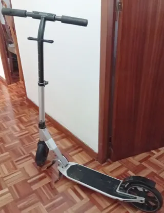 Patinete Plegable Plata