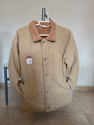 Chaqueta vintage de pana con borreguito