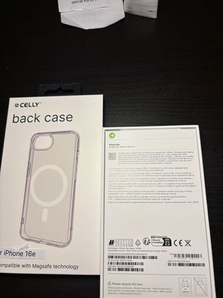 iPhone 16e 128 Negro Caja Sellada