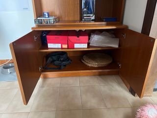 Mueble de madera para salón/estudio