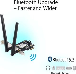 Adaptador WiFi 6E ASUS PCE-AXE5400 PCI-E