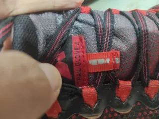 Zapatillas Merrell Trail Glove 4 Negras Rojas