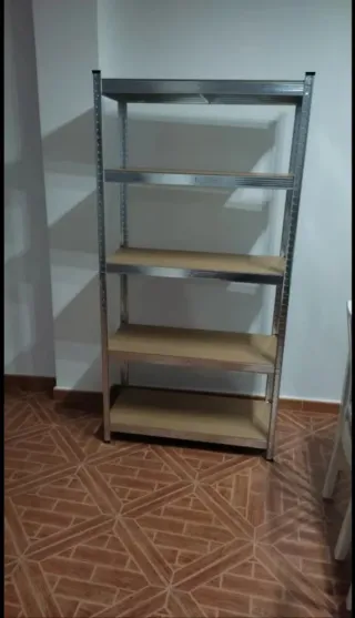 Estantería metálica 5 baldas PRECINTADA 180*90*40