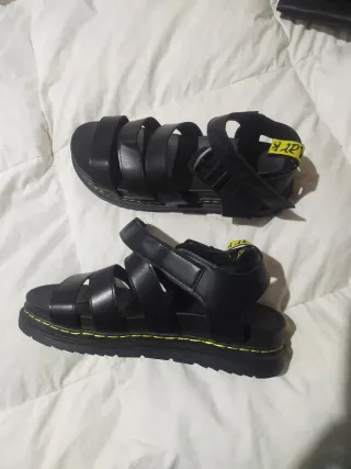 Chanclas negras plataforma