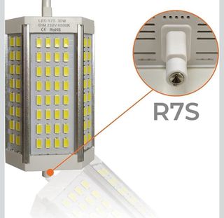 Bombilla LED R7s 118mm 30W Regulable