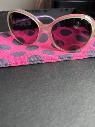 Gafas de sol Moschino vintage rosas y moradas