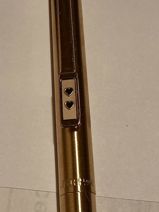 Penna Paper Mate dorata vintage