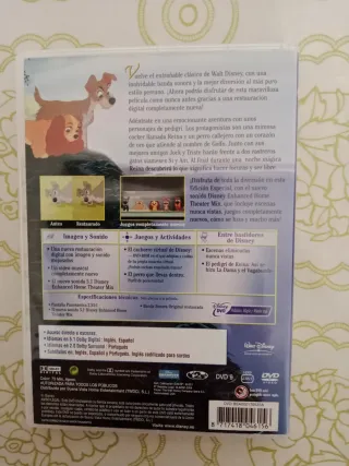DVD La Dama y el Vagabundo Edición Especial