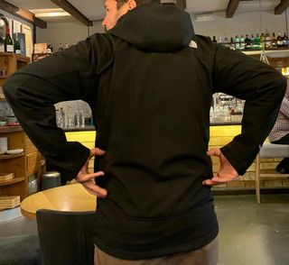 The North Face Softshell Talla XL/XXL Negra