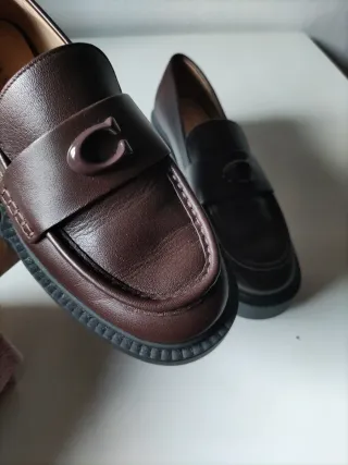 Mocasines Coach Marrones