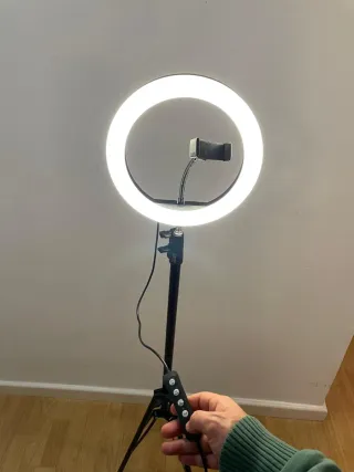 Lámpara Aro para Fotos y Vídeos