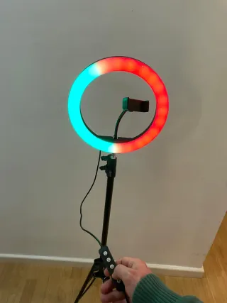 Lámpara Aro para Fotos y Vídeos