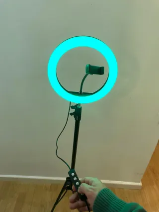 Lámpara Aro para Fotos y Vídeos