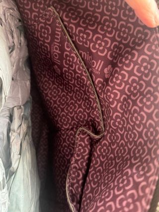 Bolso Kimmidoll marrón y plateado Nuevo