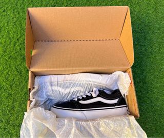 Tenis Vans Old Skool Niños Negro