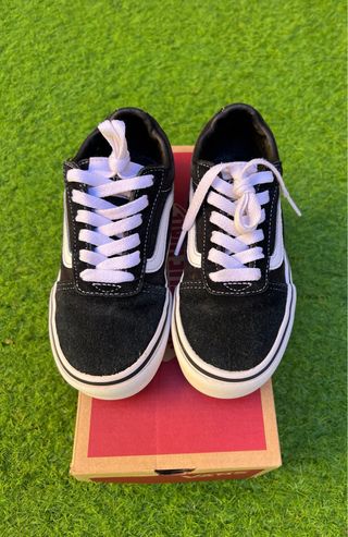 Tenis Vans Old Skool Niños Negro