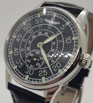 RELOJ RUSO VINTAGE POBEDA ZIM AVIATOR URSS