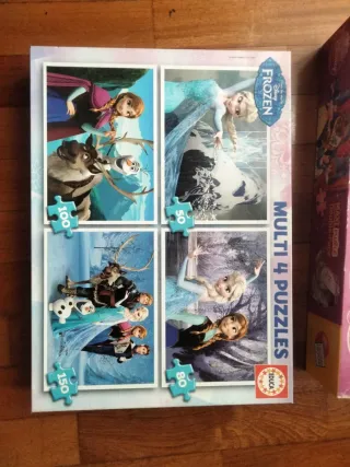 Puzzles Disney Princesas y Frozen