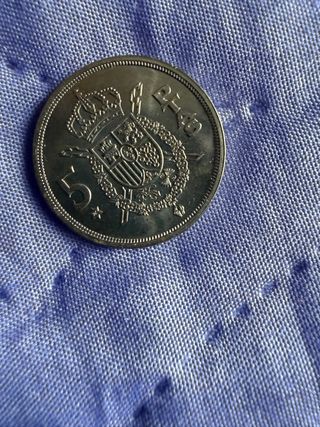 20 Monedas 5 Pesetas Plata 1975