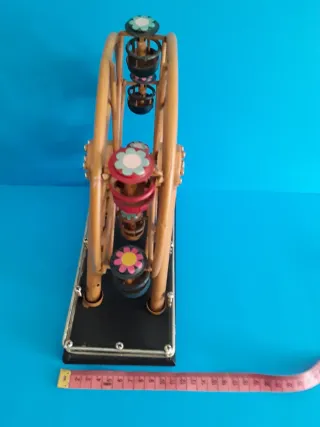 Figura Noria Metal Vintage Decorativa