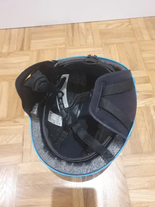 Casco de esquí para niño azul. Talla XS