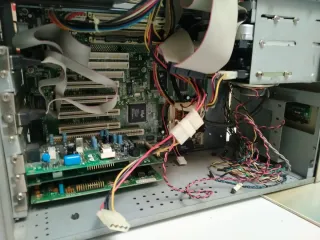 PC Retro Intel 95 Beige/Gris