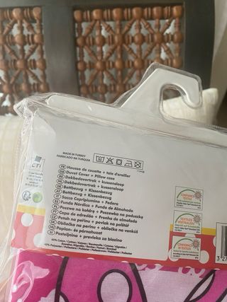 Juego 2 Fundas Nórdicas Minnie Mouse Flores