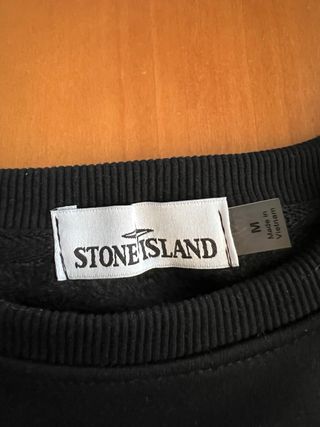 Sudadera Stone Island Talla M Negra