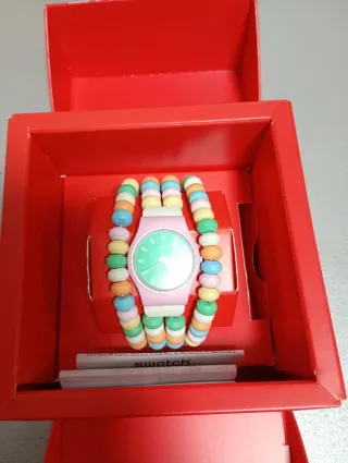 Reloj Swatch Pulsera Chuches Multicolor