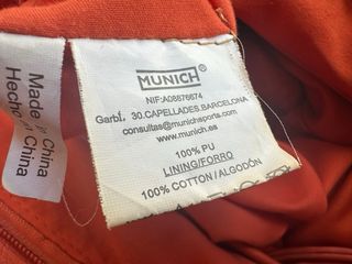 Bolso Munich Naranja Perforado Mujer