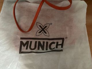 Bolso Munich Naranja Perforado Mujer