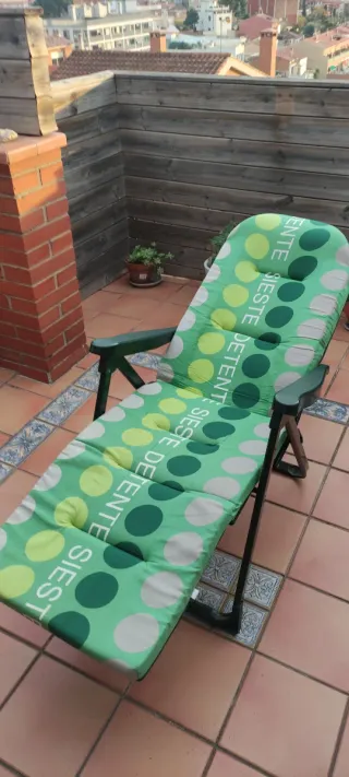 Tumbona relax Alco plegable 5 posiciones