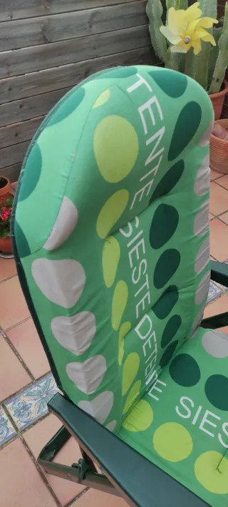 Tumbona relax Alco plegable 5 posiciones