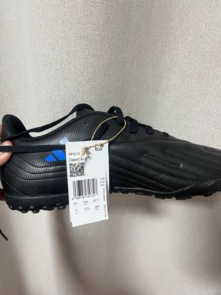 Botas de fútbol Adidas Negras y Azules