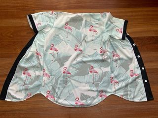 Camisa Béisbol Flamencos Tropical