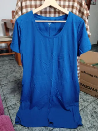 Vestido Basics Azul Talla XL