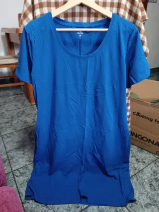 Vestido Basics Azul Talla XL