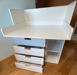 Cambiador/Escritorio IKEA Blanco