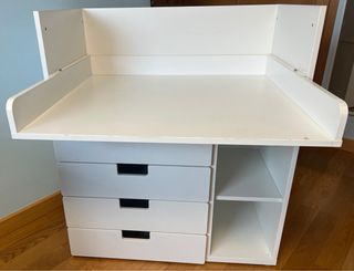 Cambiador/Escritorio IKEA Blanco