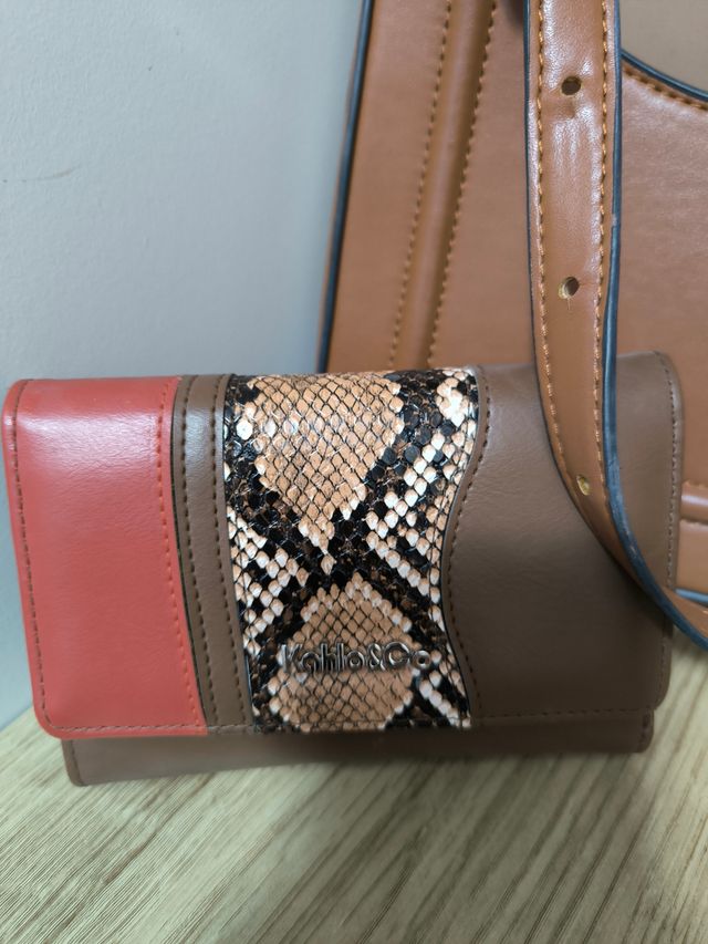 Conjunto de Bolso y Cartera