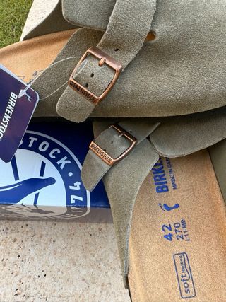 Zuecos Birkenstock Verde Oliva Talla 42