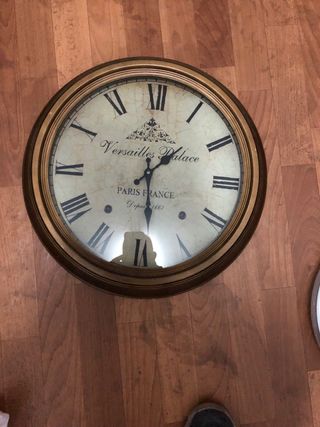 Reloj de Pared Versailles Palace Dorado