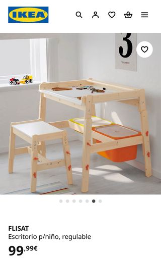 Escritorio infantil Ikea FlisaT